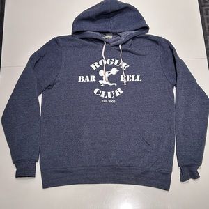 Rogue Fitness Men’s L Bar Bell Club Hoodie- SO SOFT, only worn once